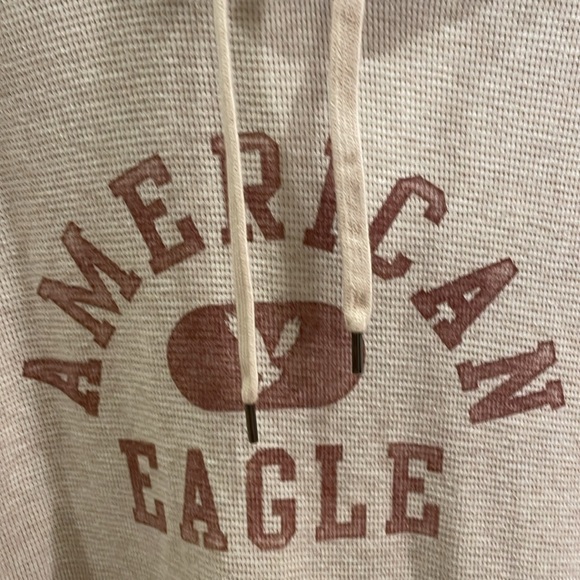 AE Super Soft Graphic Thermal Hoodie Tee Size Small - Picture 3 of 5